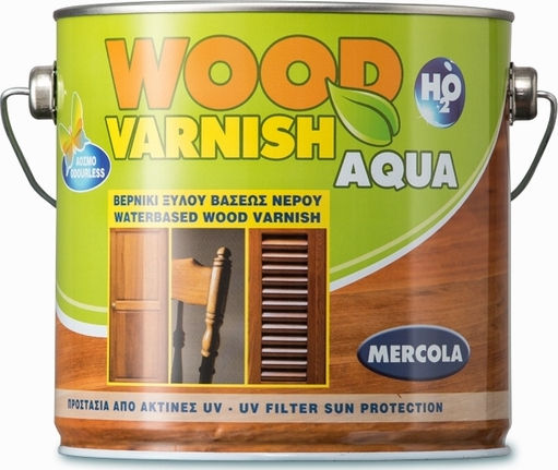 Mercola Wood Varnish Aqua Polyurethan Wasser Farblos Glanz 750ml