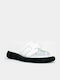 Women's Slippers Anteos 2105 White Leather