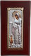 Prince Silvero Silver Icon of Panagia Gerontissa 6x12cm