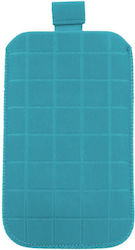 Esperanza Pouch για iPhone 5 (Light Blue Squares)