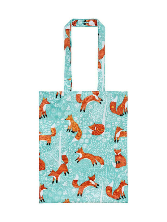 Ulster Weavers Fox Πλαστική Τσάντα για Ψώνια σε Γαλάζιο χρώμα