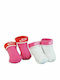 Nike Girls 2 Pack Sport Ankle Socks Pink