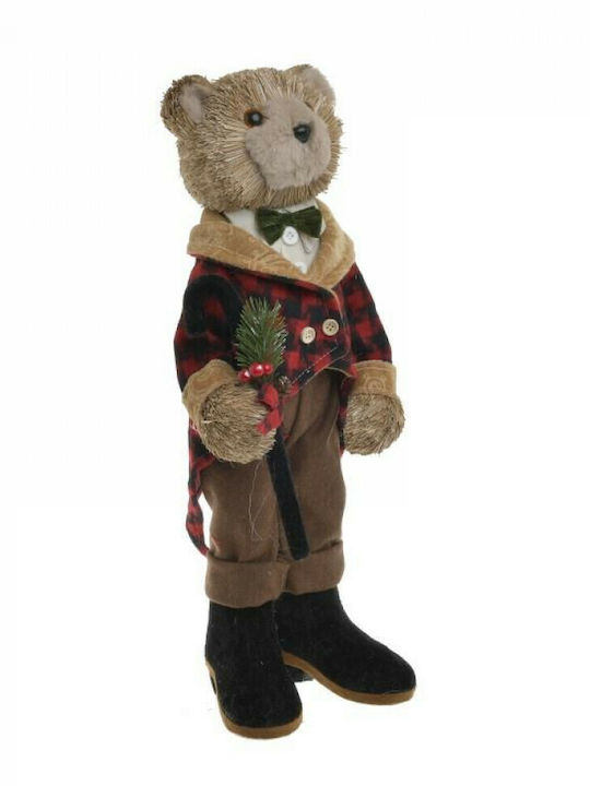 Inart Weihnachtliche Figur Bär Höhe 46cm