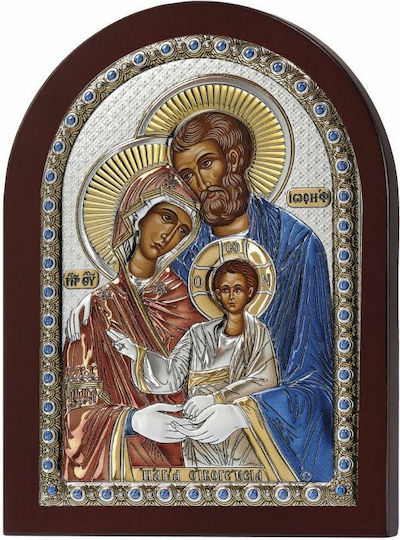 Prince Silvero Image Holy Family Silver 15x21cm
