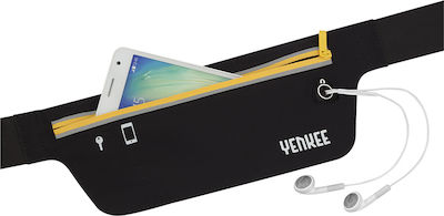 Yenkee Outdoor Running Waist Bag Telefon-Laufgürtel bis 5.5" Schwarz YBM W500BK