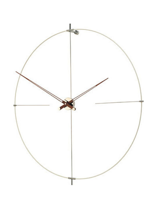 Nomon Bilbao Wall Clock Metallic Brown