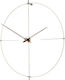 Nomon Bilbao Wall Clock Metallic Brown