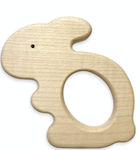 Briki Vroom Vroom Teething Ring Κουνελάκι Wooden for 4 m+ 1pcs