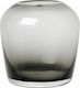Blomus Διακοσμητικό Βάζο Γυάλινο Leta Sm Smoke Φ15xΥ15cm