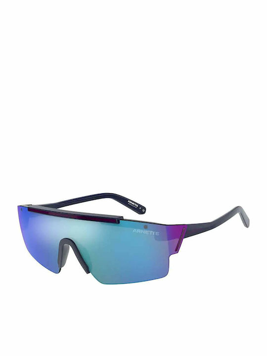Arnette Stripe Unisex Sunglasses with Blue Plas...