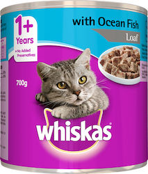 Whiskas Κονσέρβα Nasses Katzenfutter für Katze in Dose mit Fisch 400gr 5900951017575