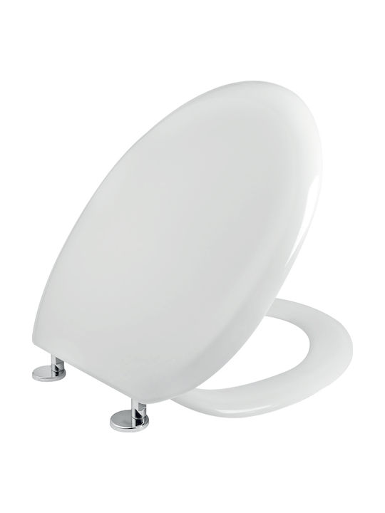 Elvit Bakelite Toilet Seat White 45cm