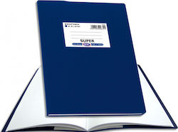 Skag Notebook Blank B5 50 Sheets Blue 1pcs