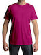 Keya Men's Short Sleeve Promotional T-Shirt Fuchsia