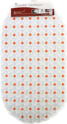 Viosarp Bathtub Mat with Suction Cups Transparent 38x68cm