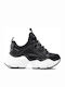 Buffalo Binary C Chunky Sneakers Black