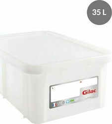 Gilac Container alimentar comercial Container de depozitare a alimentelor 35lt 40x60x23cm