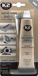 K2 Sealant Silicone High Temperature Gray 85gr