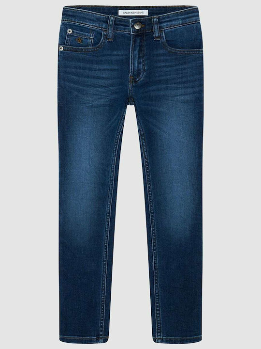 Calvin Klein Παιδικό Τζιν Παντελόνι Μπλε