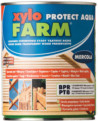 Mercola Decor Xylofarm Aqua Polyurethan Wasser Eiche Satin,σατεν 750ml