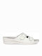 Parex Women's Platform Wedge Sandals White