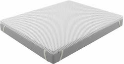 Greco Strom King Size Memory Foam Mattress Topper Viscoool with Removable Cover 190x190x5cm