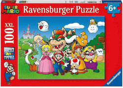 Детски Пъзел Super Mario 100бр Ravensburger