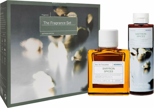 Korres Saffron Spices Ανδρικό Σετ με Eau de Toilette