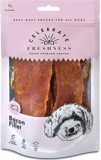 Celebrate Freshness Bacon Fillet Dog Treat Diet with Bacon 100gr 84049