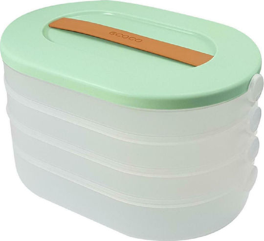 Ecoco Cutii De Prânz Verde Ecoco Cutii De Prânz Verde