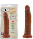 Chisa Novelties Lascivious Dildo Реалистично дилдо Със смукателна чашка Латинска 21.4см