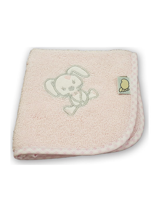 Figlio Bino Rabbit Λαβέτα Ώμου Ροζ 27x28εκ.