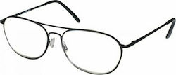 Eyelead E158 Reading Glasses +3.00 Black E158