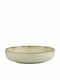 Max Home Mood Plate Soup made of Porcelain Beige with Diameter 20cm