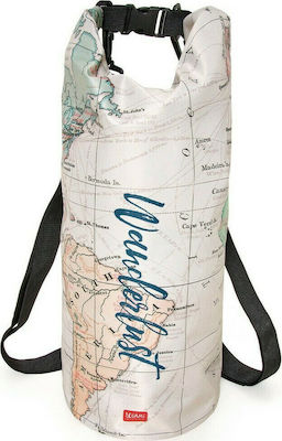 Legami Milano Dry Bag Travel Sac uscat Înapoi cu o capacitate de 10 litri Bej