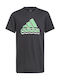 Adidas Kinder-T-Shirt Schwarz