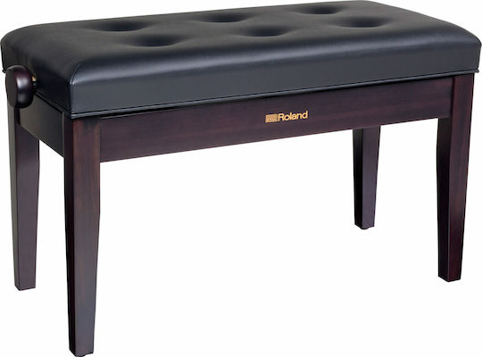 Roland RPB-D300 Duet Adjustable Piano Bench Rosewood L74.9xW34xH48-57.9cm