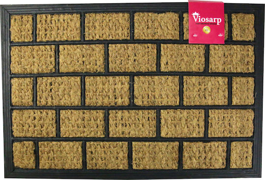 Viosarp Covoare De Intrare Din Nucă De Cocos Bej 40x60 Cm Bej Viosarp Covoare De Intrare Din Nucă De Cocos Bej 40x60 Cm Bej