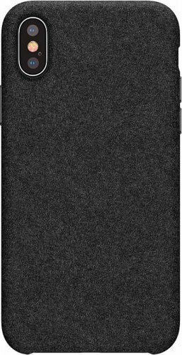 Baseus Super Fiber Back Cover Silicon Negru (iPhone XS Max)