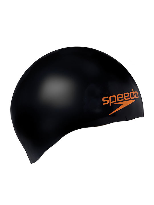Speedo Fastskin Плувни шапки за Възрастни от силикон Черен