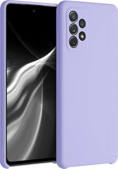 KWmobile Flexible Rubber Back Cover Σιλικόνης Lavender (Galaxy A72)