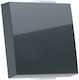 Aca Modys Lichtschalterplatte in Gray Farbe 101...
