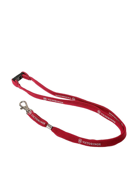 Victorinox Neck Cord Snap-Hook Fabric Red