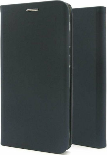 iNOS Curved S-Folio Book Piele artificială Albastru (Galaxy A02s)
