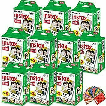 Fujifilm Farbe Instax Mini (200 Aufnahmen)