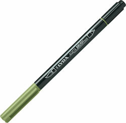 Lyra Aqua Brush Duo Μαρκαδόρος Σχεδίου Πράσινος...