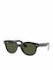 Ray Ban Orion Sunglasses with Black Plastic Frame and Green Polarized Lens RB2199 901/31