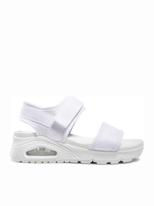 Skechers Damenplattformen Weiß