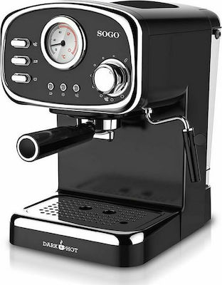 Sogo Automatic Espresso Machine 15bar Black