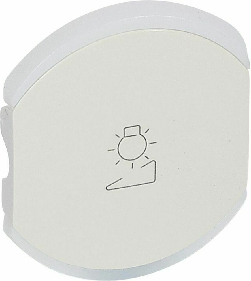 Legrand Celiane Μετώπη Διακόπτη Dimmer 2 Στοιχείων σε Λευκό Χρώμα
